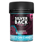 Silverback Hemp Co - 3000mg Delta 8 Gummies - Cotton Candy