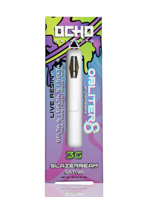 Ocho Extracts - 3 Gram Disposable - Slazerbeam - OBLITER8 Live Resin - Sativa