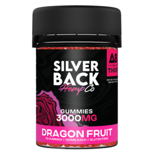 Silverback Hemp Co - 3000mg THC-P + Delta 8 Gummies - Dragon Fruit