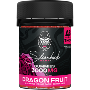 Silverback Hemp Co - 3000mg THC-P + Delta 8 Gummies - Dragon Fruit