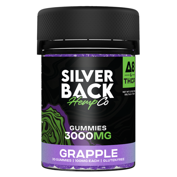 Silverback Hemp Co - 3000mg THC-P + Delta 8 Gummies - Grapple