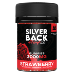 Silverback Hemp Co - 3000mg Delta 8 Gummies - Strawberry