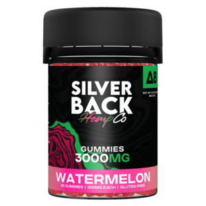 Silverback Hemp Co - 3000mg Delta 8 Gummies - Watermelon