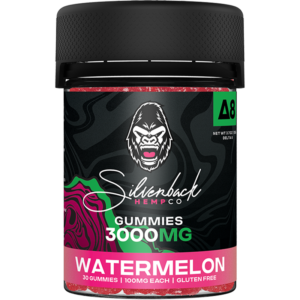 Silverback Hemp Co - 3000mg Delta 8 Gummies - Watermelon