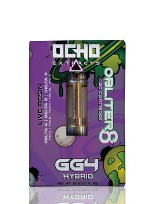 Ocho Extracts - 2-Gram Cart - GG4 - OBLITER8 Live Resin - Hybrid