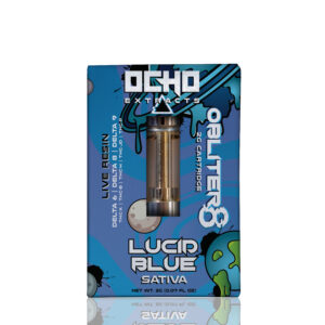Ocho Extracts - 2-Gram Cart - Lucid Blue - OBLITER8 Live Resin - Sativa