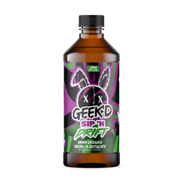 Geek'd Extracts: Sip 'n Drift - Grape Apple - Delta 9 Distillate