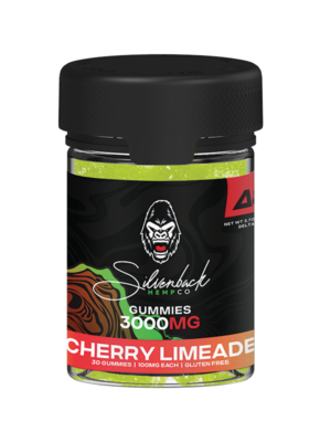 Silverback Hemp Co - 3000mg Delta 8 Gummies - Cherry Limeade