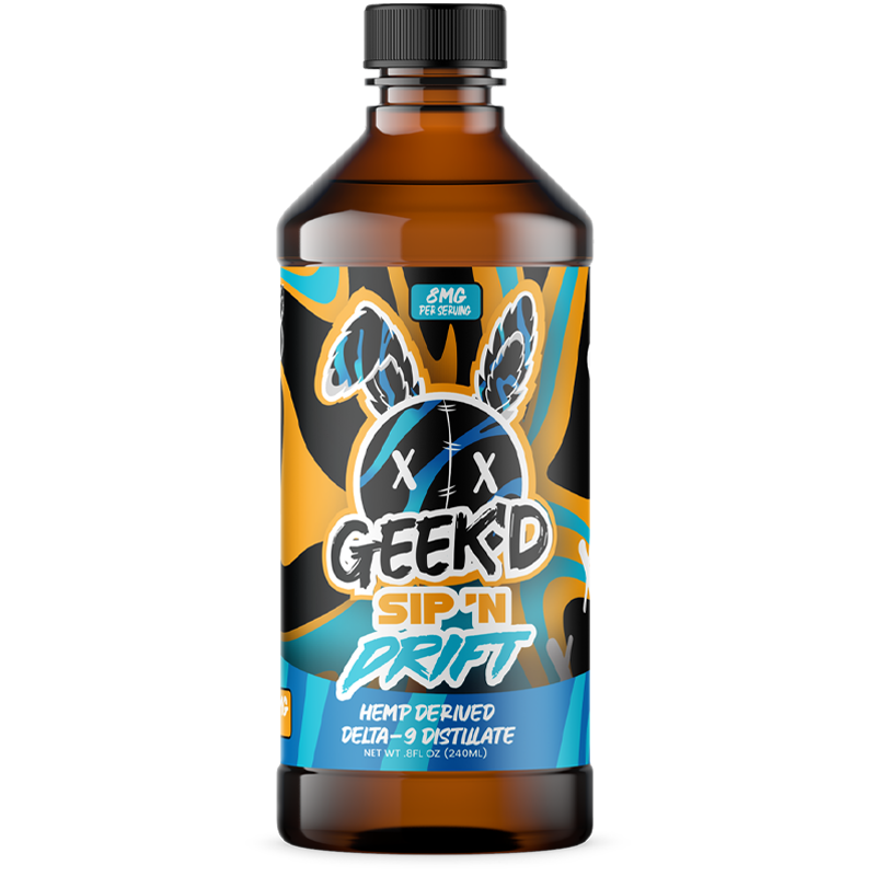 Geek'd Extracts: Sip 'n Drift - Caribbean Blast - Delta 9 Distillate