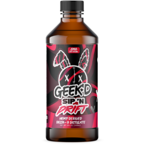 Geek'd Extracts: Sip 'n Drift - Cran Razz - Delta 9 Distillate