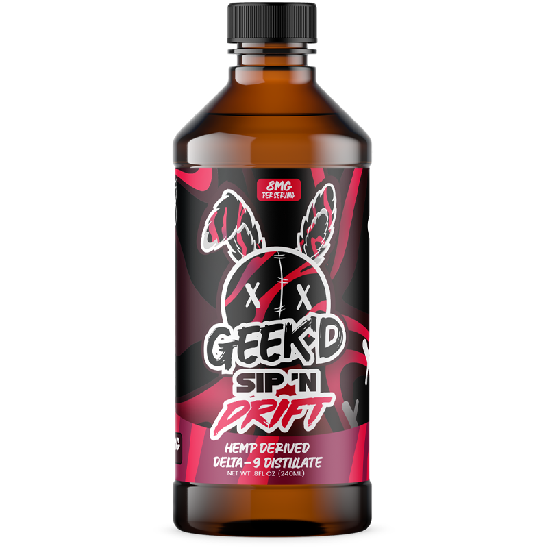 Geek'd Extracts: Sip 'n Drift - Cran Razz - Delta 9 Distillate