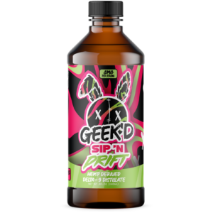 Geek'd Extracts: Sip 'n Drift - Kiwi Strawberry - Delta 9 Distillate