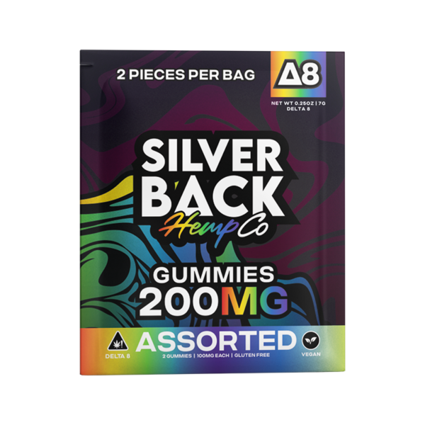 Silverback Hemp Co - Delta 8 - Assorted Flavors 2-Pack (200mg Total)