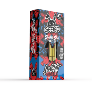 Geek'd Extracts - Shatter Shot Fire OG - THC-A 20x Cartridge - Indica