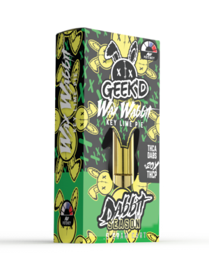 Geek'd Extracts - Wax Wabbit Key Lime Pie - THC-A 20x Cartridge - Hybrid