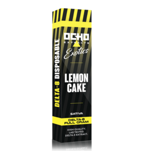 Ocho Extracts – Lemon Cake – 1g Disposable - Sativa
