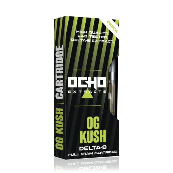 Ocho Extracts – OG Kush – 1g Cartridge - Hybrid