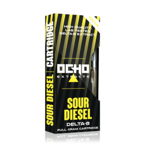 Ocho Extracts – Sour Diesel – 1g Cartridge - Sativa