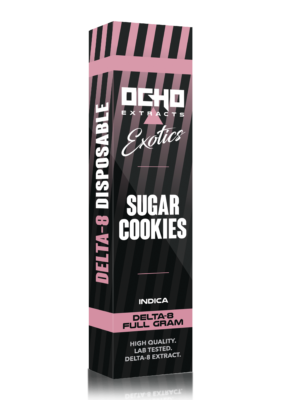 Ocho Extracts – Sugar Cookies – 1g Disposable - Indica