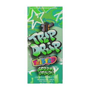 Trip Drip - Twisted  - Green Crack - Sativa - 3.5-Gram Disposable