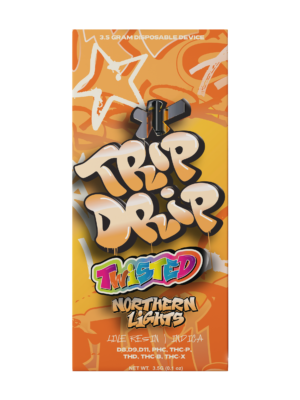 Trip Drip Twisted Disposable Vape | 3.5g - Northern Lights - Indica