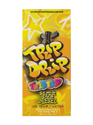 Trip Drip - Twisted  - Super Sour Diesel - Sativa - 3.5-Gram Disposable