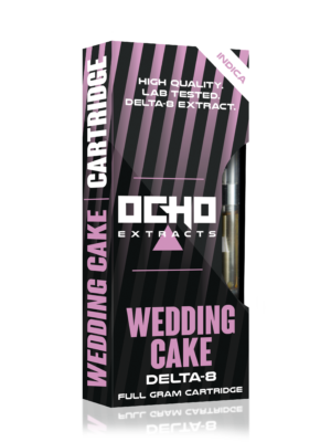 Ocho Extracts – Wedding Cake – 1g Cartridge - Indica