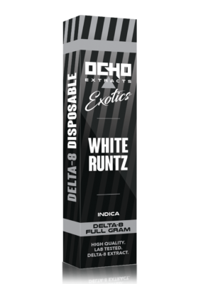 Ocho Extracts – White Runtz – 1g Disposable - Indica