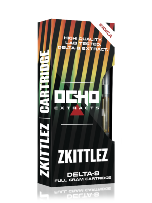 Ocho Extracts – Zkittlez – 1g Cartridge - Indica