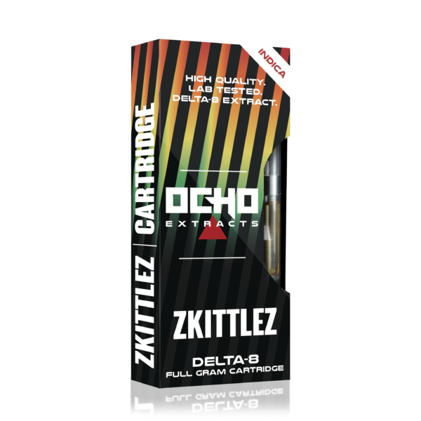 Ocho Extracts – Zkittlez – 1g Cartridge - Indica