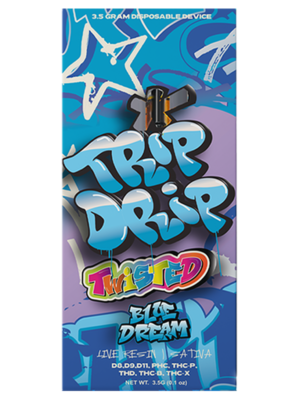 Trip Drip - Twisted  - Blue Dream - Sativa - 3.5-Gram Disposable