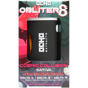 Ocho Extracts – Obliter8 - Cosmic Collision – 4.5g Disposable - Sativa
