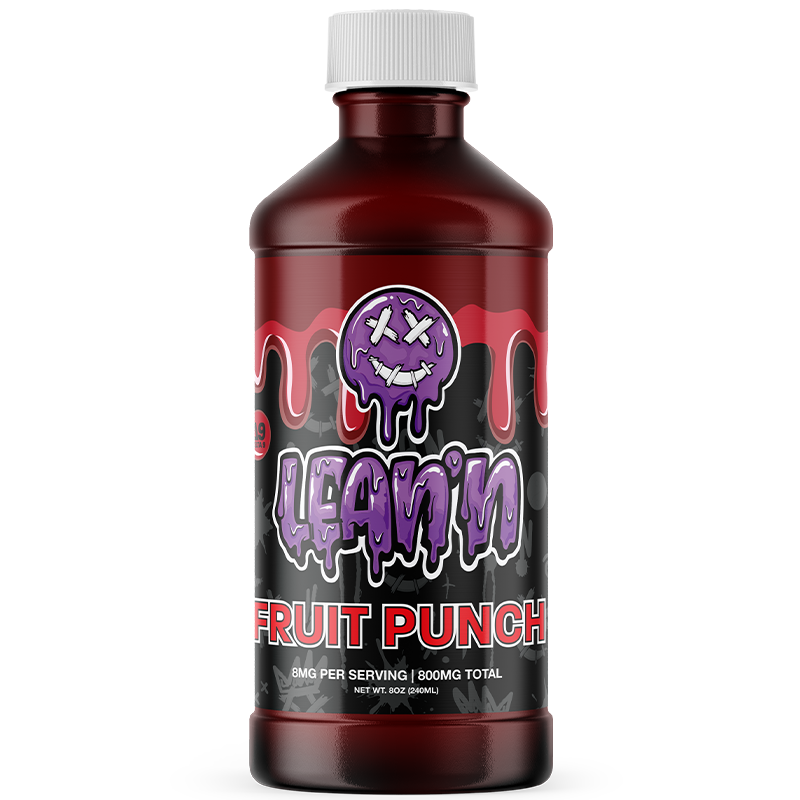 Lean’n Delta-9 Syrup | 800mg - Fruit Punch