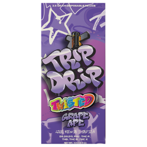 Trip Drip - Twisted  - Grape Ape - Indica - 3.5g Disposable