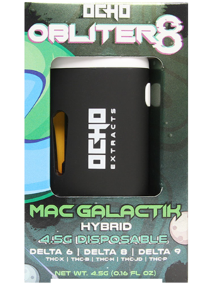 Ocho Extracts – Obliter8 - Mac Galactik – 4.5g Disposable - Hybrid
