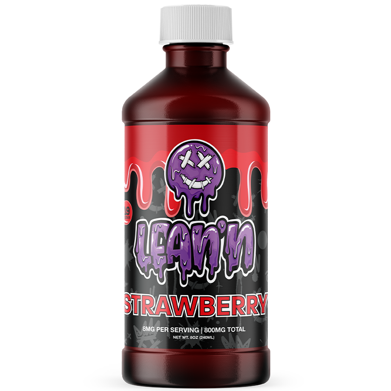 Lean’n Delta-9 Syrup | 800mg - Strawberry