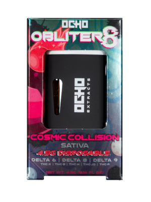 Ocho Extracts – Obliter8 - Cosmic Collision – 4.5g Disposable - Sativa