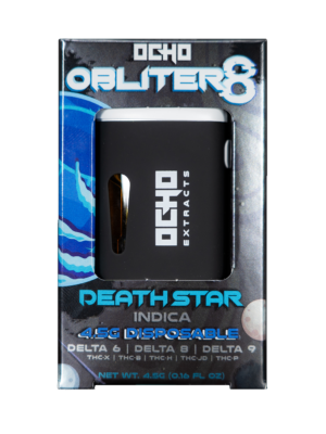 Ocho Extracts – Obliter8 - Death Star – 4.5g Disposable – Indica