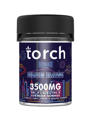 Torch - Haymaker Gummies - Blue Razz - 3500mg