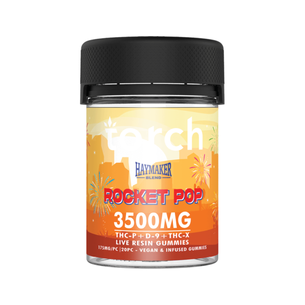 Torch - Haymaker Gummies - Rocket Pop - 3500mg