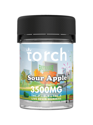 Torch - Haymaker Gummies - Sour Apple - 3500mg