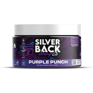 Silverback Hemp Co - Purple Punch – Indica – 3.5g –  THC-A Flower