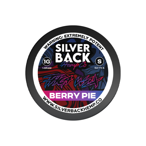 Silverback Hemp Co - WAX - Berry Pie - Sativa - 1g