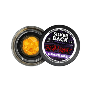 Silverback Hemp Co - WAX - Grape Ape - Indica - 1g