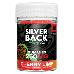 Silverback Hemp Co - D9 Gummies - Cherry Lime - 250mg