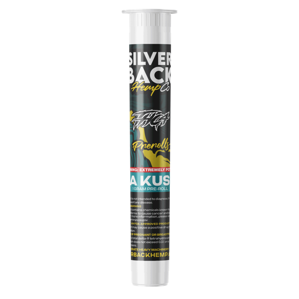 Silverback Hemp Co - La Kush - THCA Pre-Roll - Hybrid - 1g
