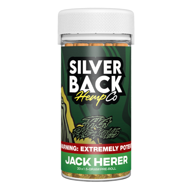 Silverback Hemp Co - Jack Herer - Pre-Roll - Sativa - 20ct