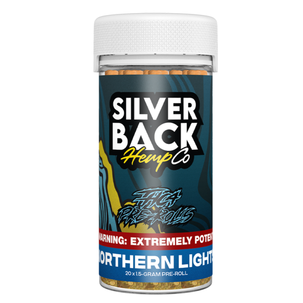 Silverback Hemp Co - Northern Lights - Pre-Roll - Indica - 20ct