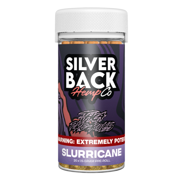 Silverback Hemp Co - Slurricane - Pre-Roll - Indica - 20ct