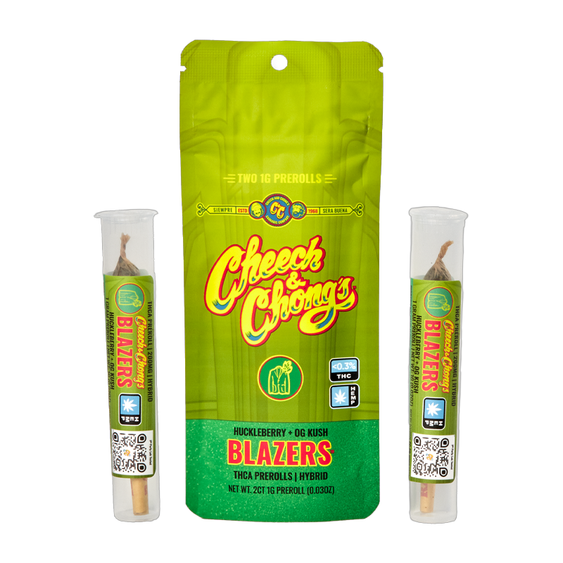 Cheech & Chong's Blazers - Huckleberry + OG Kush - Hybrid - Pre-Roll- 2g